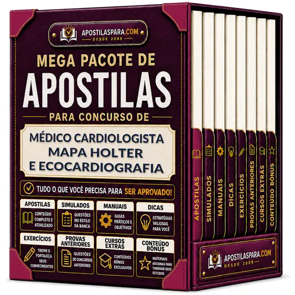 Apostila para Médico Cardiologista - Mapa Holter e Ecocardiografia