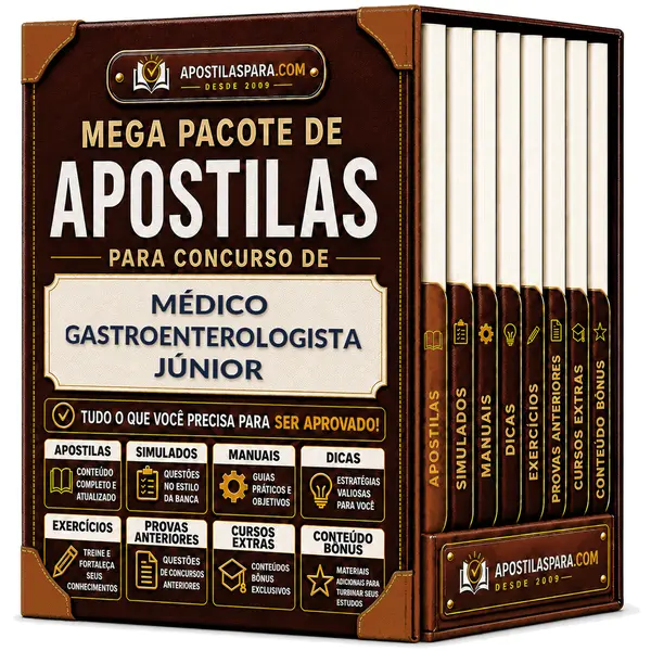 Apostila para Médico Gastroenterologista Júnior