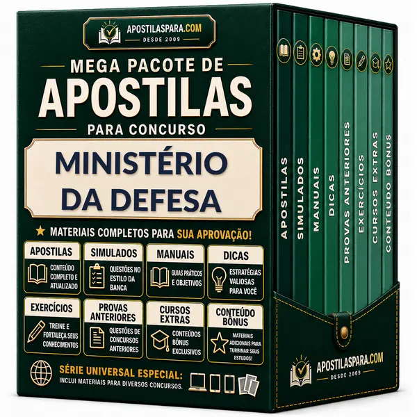 Apostila para Ministério da Defesa