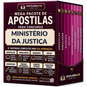 Apostila para Ministério da Justiça