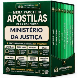 Apostila para Ministério da Justiça - SESGE