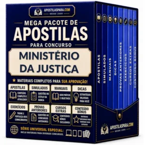 Apostila para Ministério da Justiça - SINESP