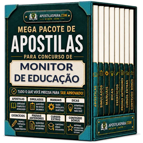 Apostila para Monitor de Educação