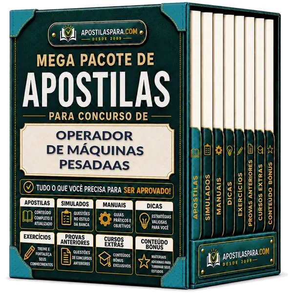 Apostila para Operador de Máquinas Pesadaas
