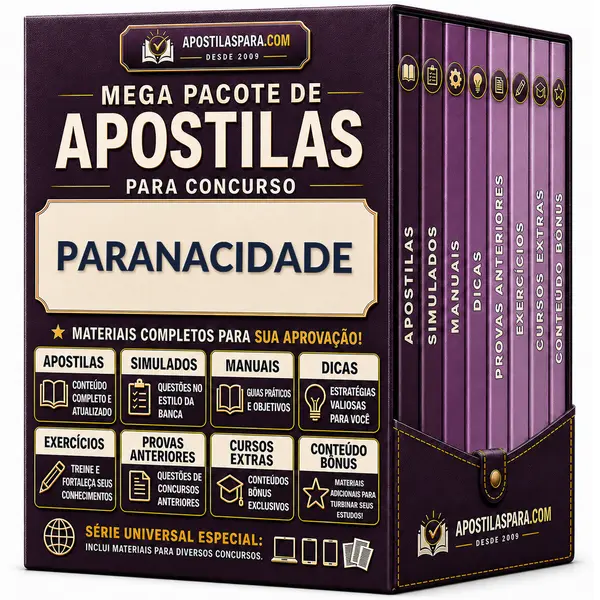 Apostila para PARANACIDADE