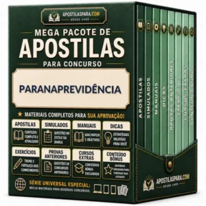 Apostila para PARANAPREVIDÊNCIA