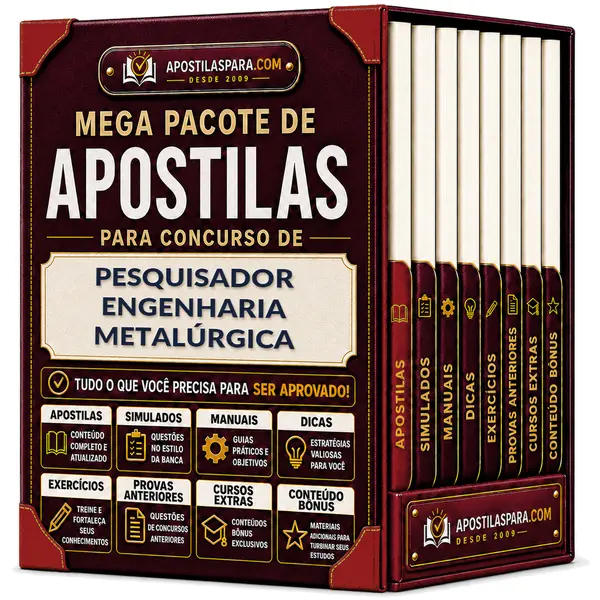 Apostila para Pesquisador - Engenharia Metalúrgica