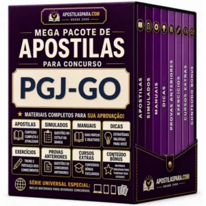 Apostila para PGJ-GO