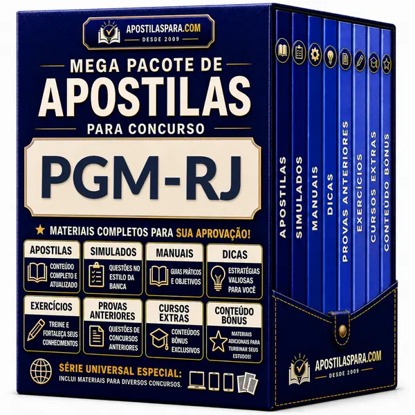Apostila para PGM-RJ