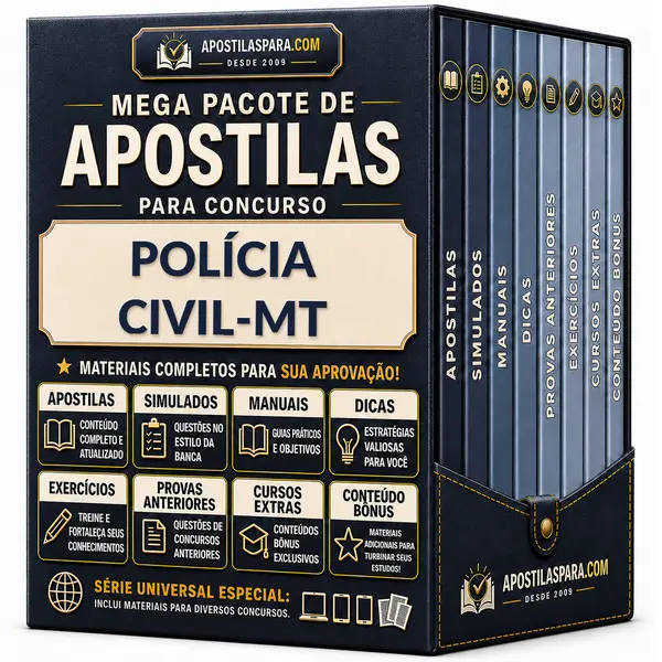Apostila para Polícia Civil-MT