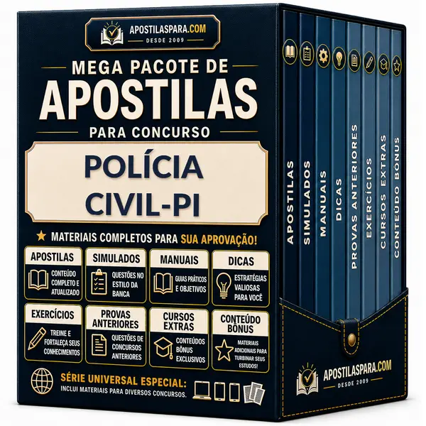 Apostila para Polícia Civil-PI