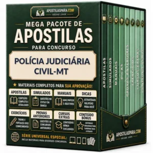 Apostila para Polícia Judiciária Civil-MT