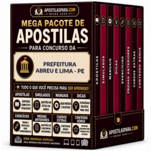 Apostila para Prefeitura Abreu e Lima - PE