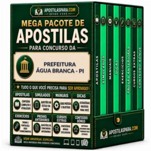 Apostila para Prefeitura Água Branca - PI