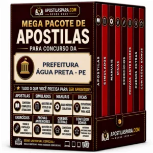 Apostila para Prefeitura Água Preta - PE