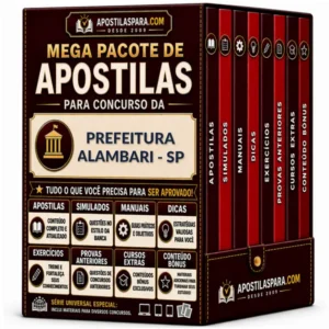 Apostila para Prefeitura Alambari - SP