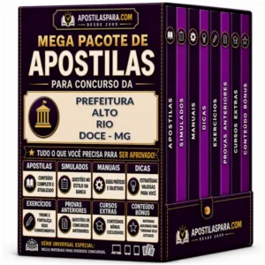 Apostila para Prefeitura Alto Rio Doce - MG