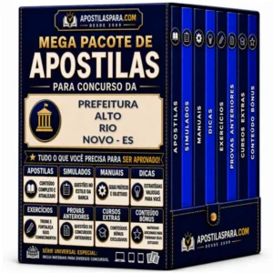 Apostila para Prefeitura Alto Rio Novo - ES