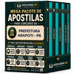 Apostila para Prefeitura Arapoti - PR