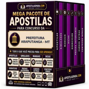Apostila para Prefeitura Araputanga - MT
