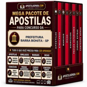 Apostila para Prefeitura Barra Bonita - SP