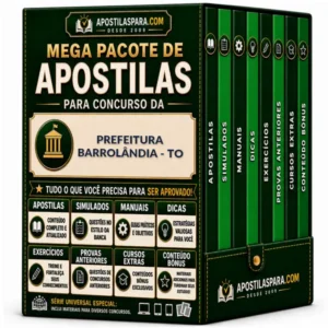 Apostila para Prefeitura Barrolândia - TO