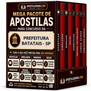 Apostila para Prefeitura Batatais - SP