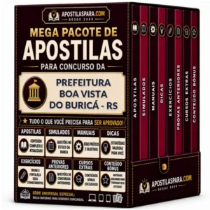 Apostila para Prefeitura Boa Vista do Buricá - RS