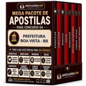 Apostila para Prefeitura Boa Vista - RR