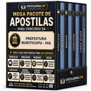 Apostila para Prefeitura Buriticupu - MA