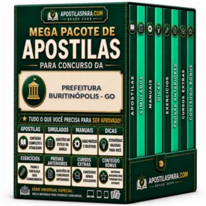 Apostila para Prefeitura Buritinópolis - GO