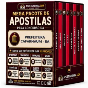 Apostila para Prefeitura Cafarnaum - BA