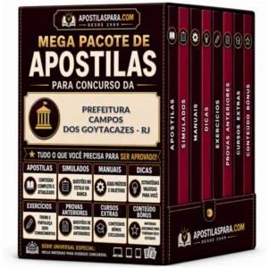 Apostila para Prefeitura Campos dos Goytacazes - RJ