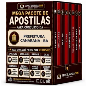 Apostila para Prefeitura Canarana - BA