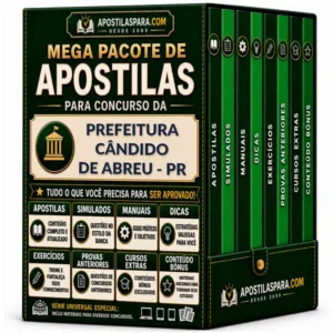Apostila para Prefeitura Cândido de Abreu - PR