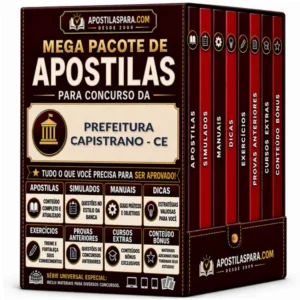 Apostila para Prefeitura Capistrano - CE