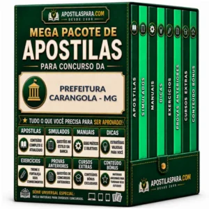 Apostila para Prefeitura Carangola - MG