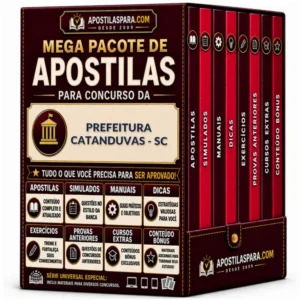 Apostila para Prefeitura Catanduvas - SC