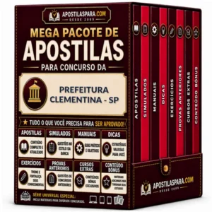 Apostila para Prefeitura Clementina - SP