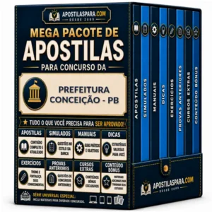 Apostila para Prefeitura Conceição - PB