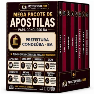 Apostila para Prefeitura Condeúba - BA