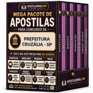 Apostila para Prefeitura Cruzália - SP
