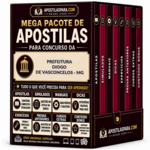 Apostila para Prefeitura Diogo de Vasconcelos - MG