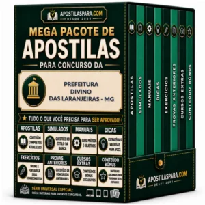 Apostila para Prefeitura Divino das Laranjeiras - MG