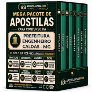 Apostila para Prefeitura Engenheiro Caldas - MG