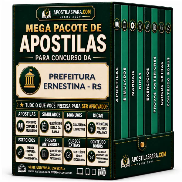 Apostila para Prefeitura Ernestina - RS