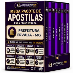 Apostila para Prefeitura Ervália - MG