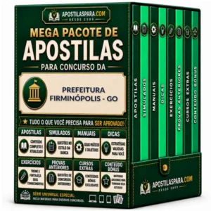 Apostila para Prefeitura Firminópolis - GO