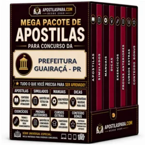 Apostila para Prefeitura Guairaçá - PR