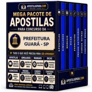 Apostila para Prefeitura Guará - SP